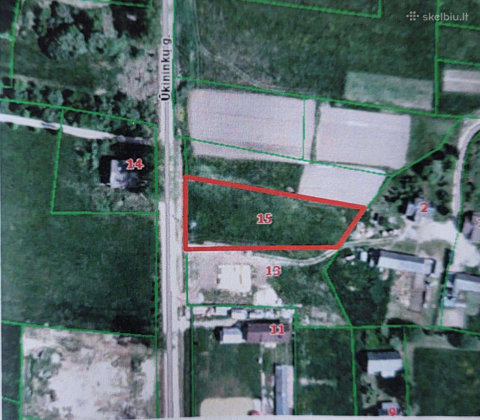 22 a namų valdos sklypas su 220 m² namo projektu