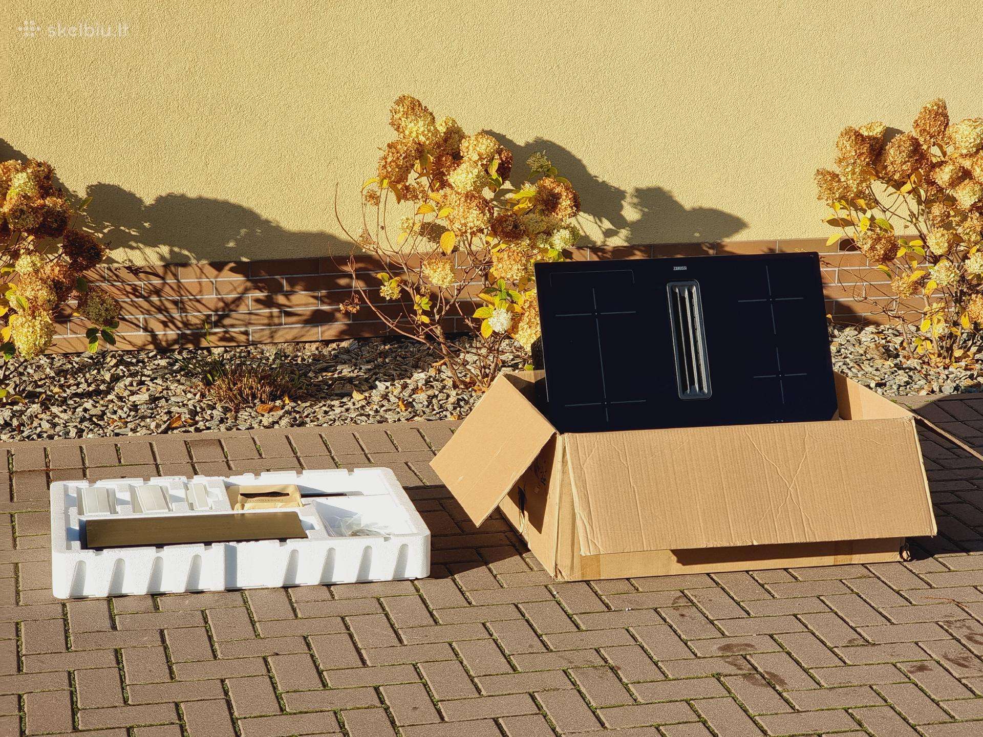Nauja indukcinė Zanussi su gartraukiu+ garantija