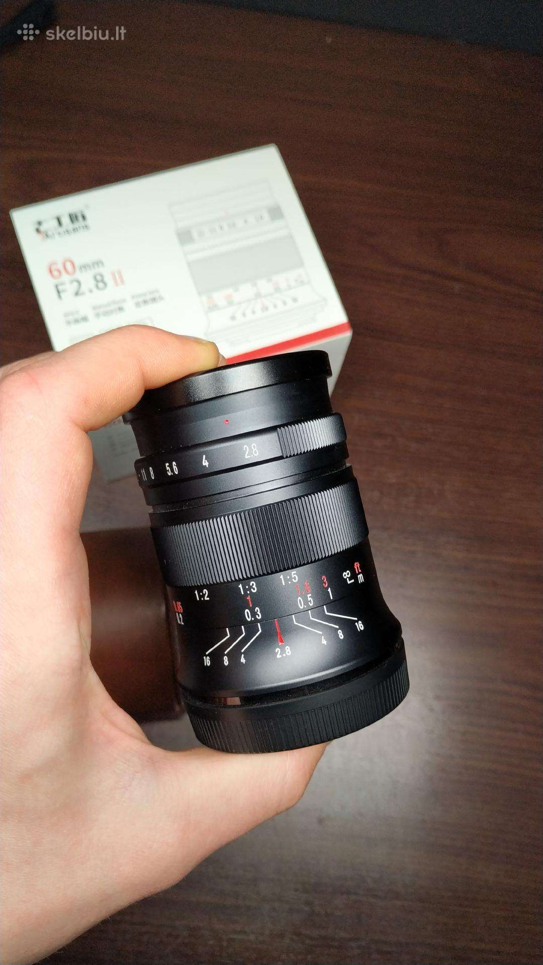 60mm F2.8 Mark II Macro Sony E mount
