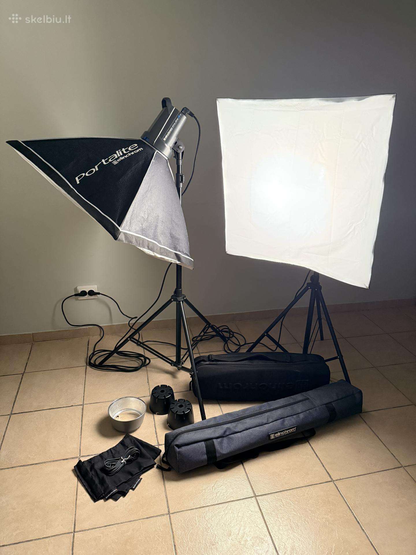 Studijinės blykstės Elichrom D-lite 4it
