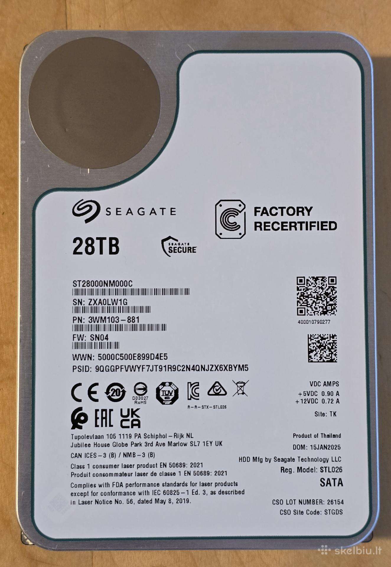 2.5" 3.5" Sata HDD 1tb 2tb 3tb 4tb 6tb 8tb 10-30tb