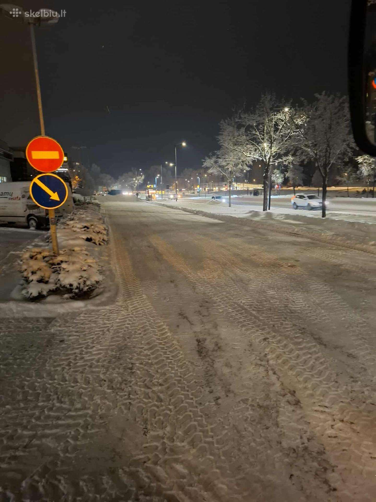 Sniego valymasišvežimas