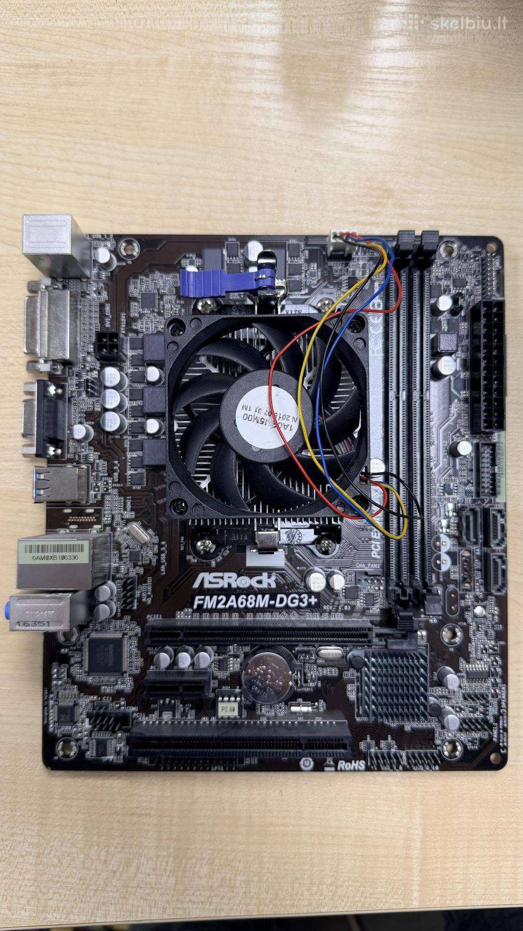 Asrock Fm2a68m-dg3+