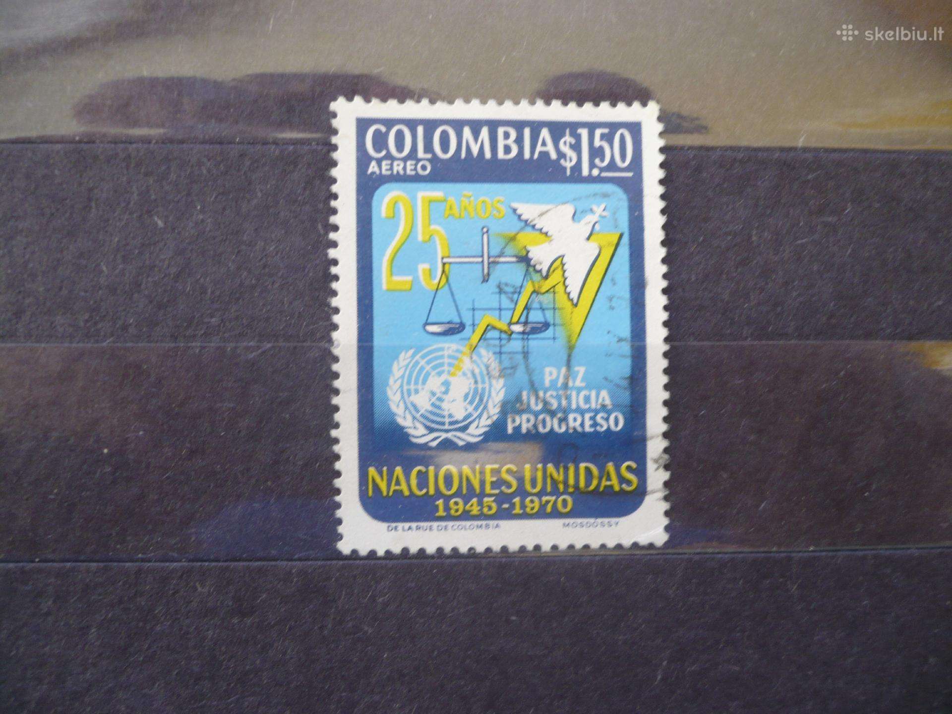 1970 m. oro paštas – Jungtinių Tautų 25-metis