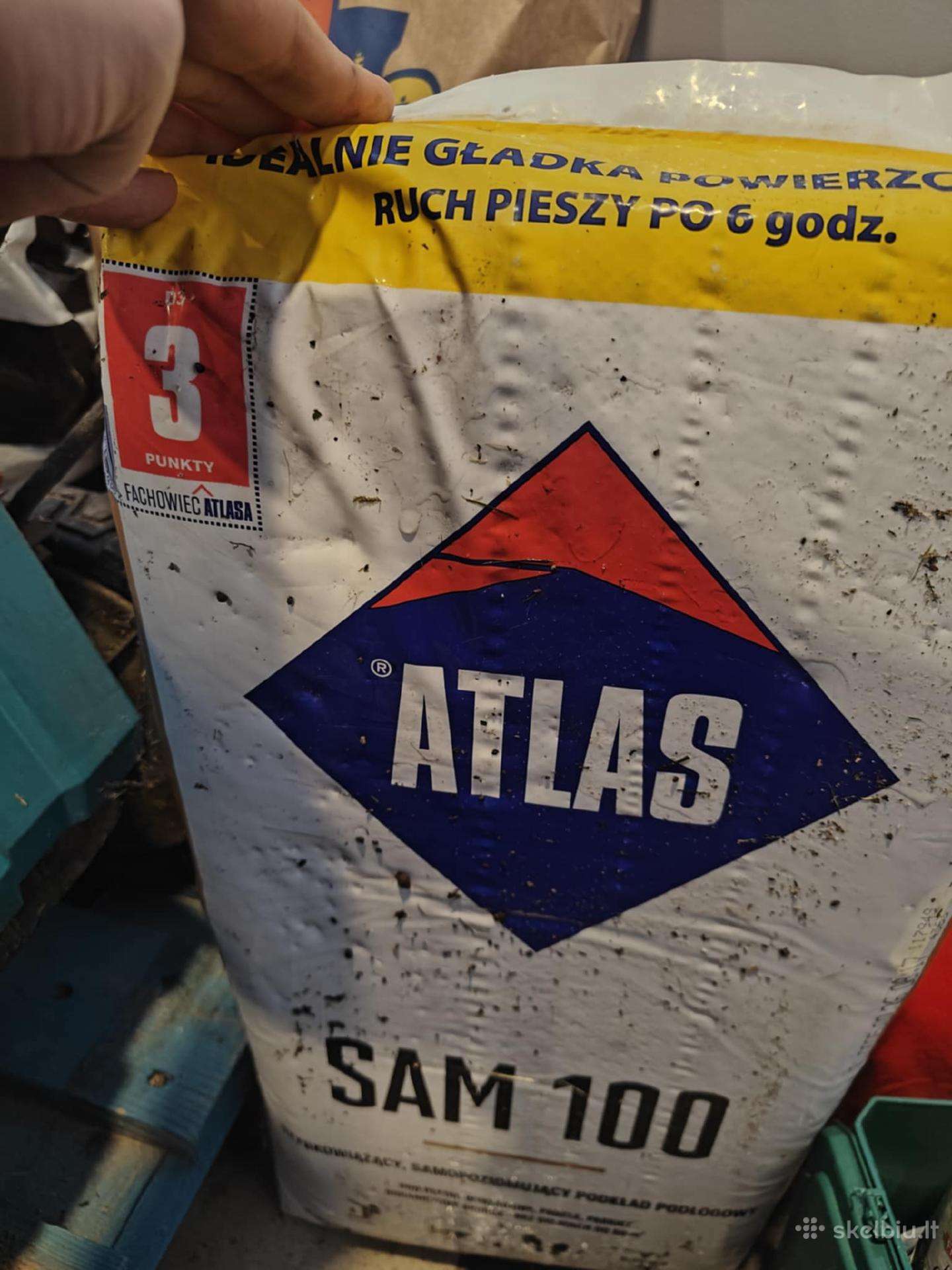 Savaime išsilyginantis grindų mišinys Atlas Sam 10