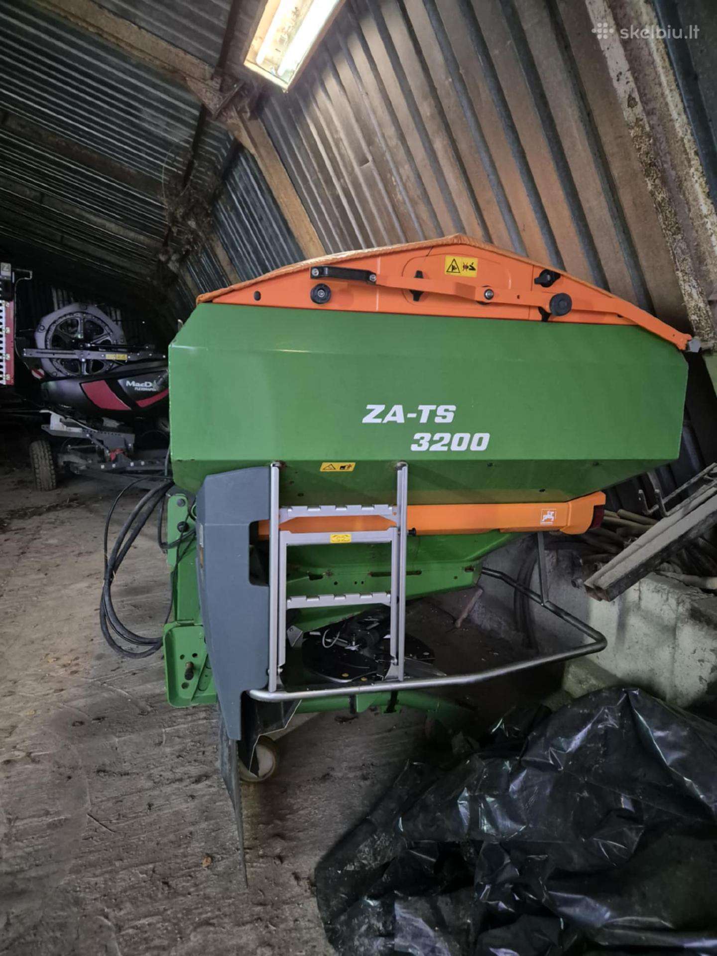 Amazone ZA-TS, barstytuvai