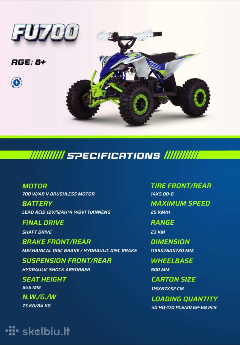 ATV -kita-, atv / quad