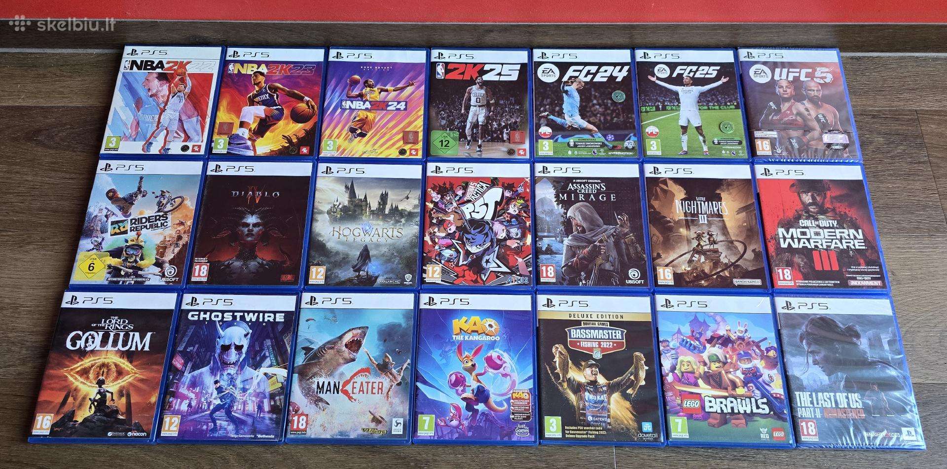 Playstation 5 žaidimai