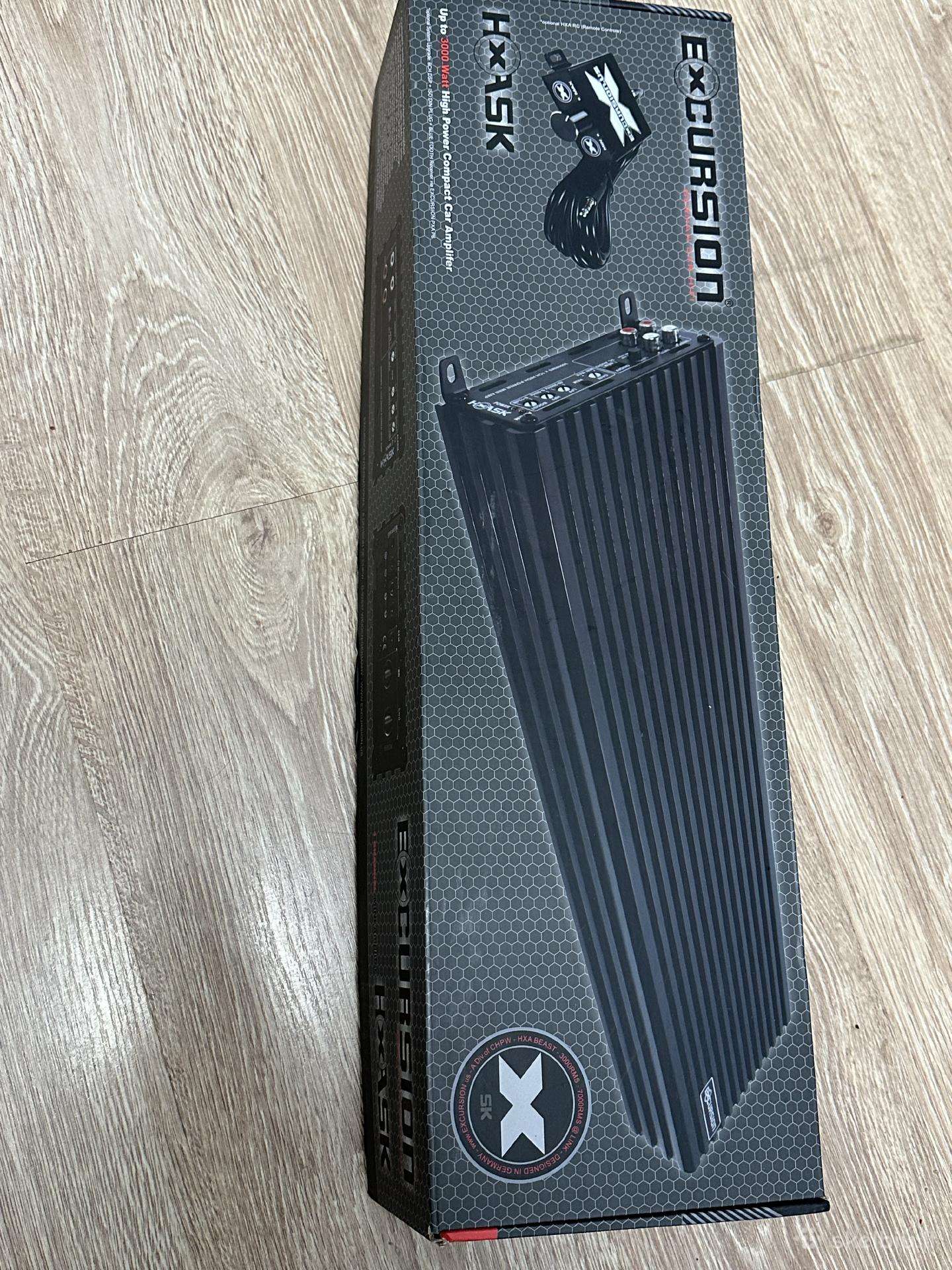 Stiprintuvas Excursion Hxa 5k 3000w + bass knob