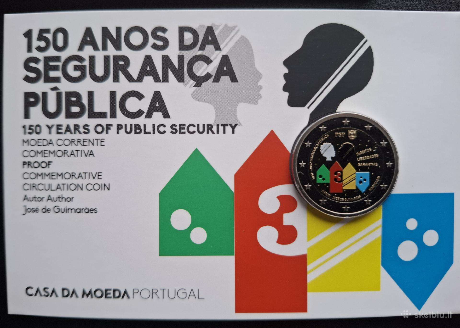 Portugalija 2017 spalvota Proof