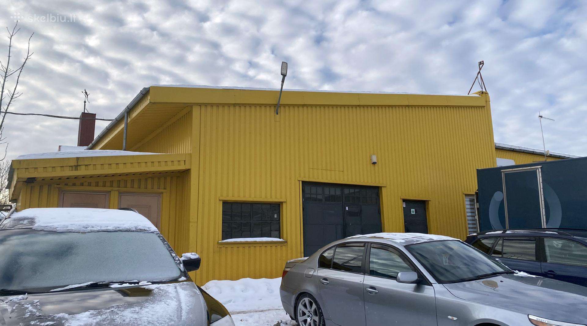 104,50 m² sandėliavimo patalpos
