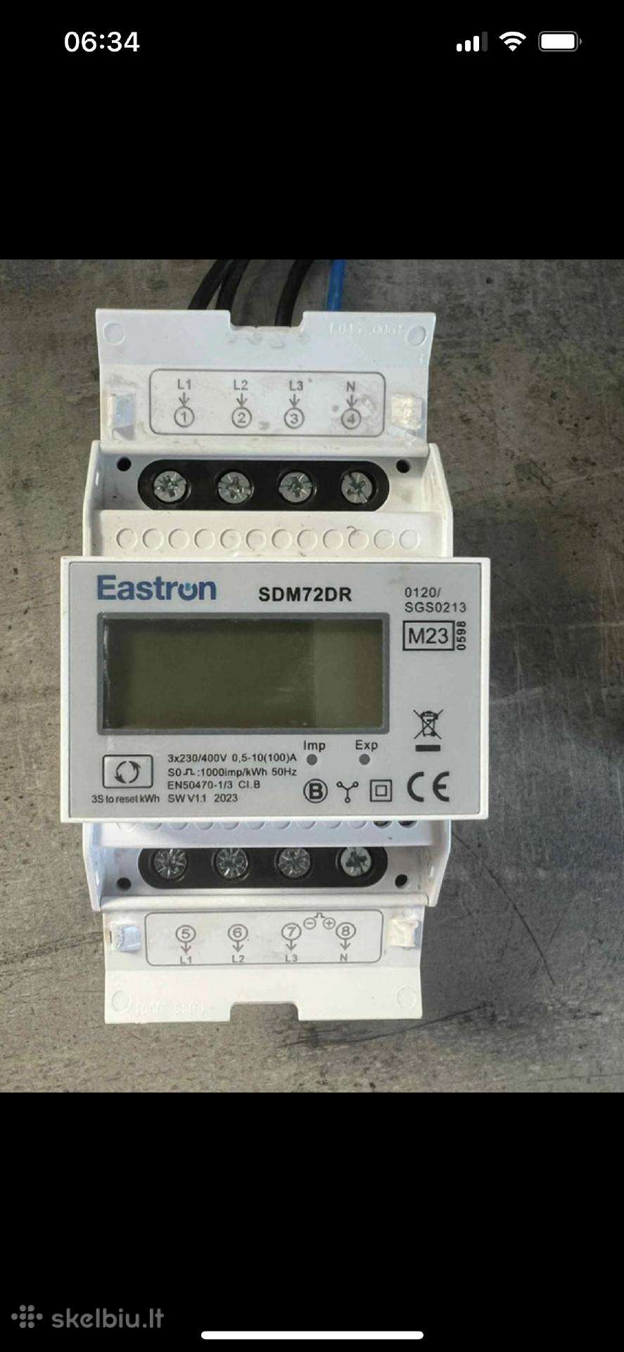 Easton trifazis Elektros poslaitiklis su kirtikliu