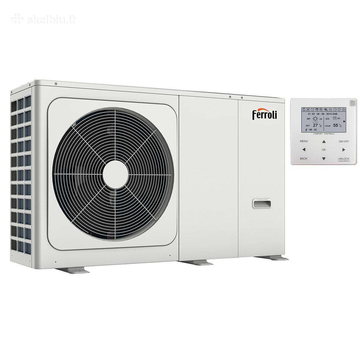 Šilumos siurbliai oras vanduo 16kw