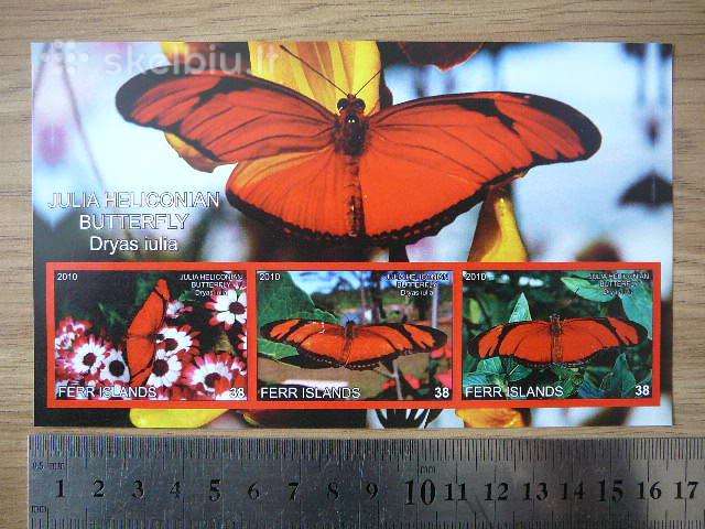 Drugeliai 2010 Mnh ferr58