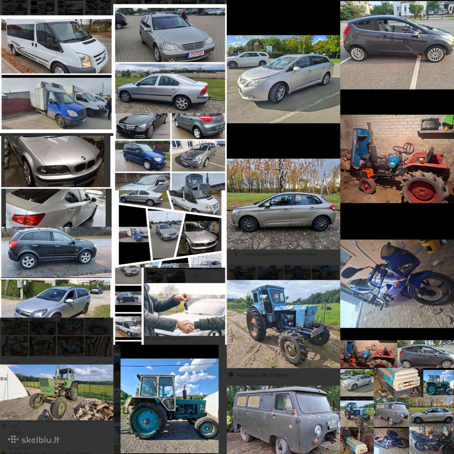 Auto! Mikro! Traktorių! Supirkimas Kaune! 24-7