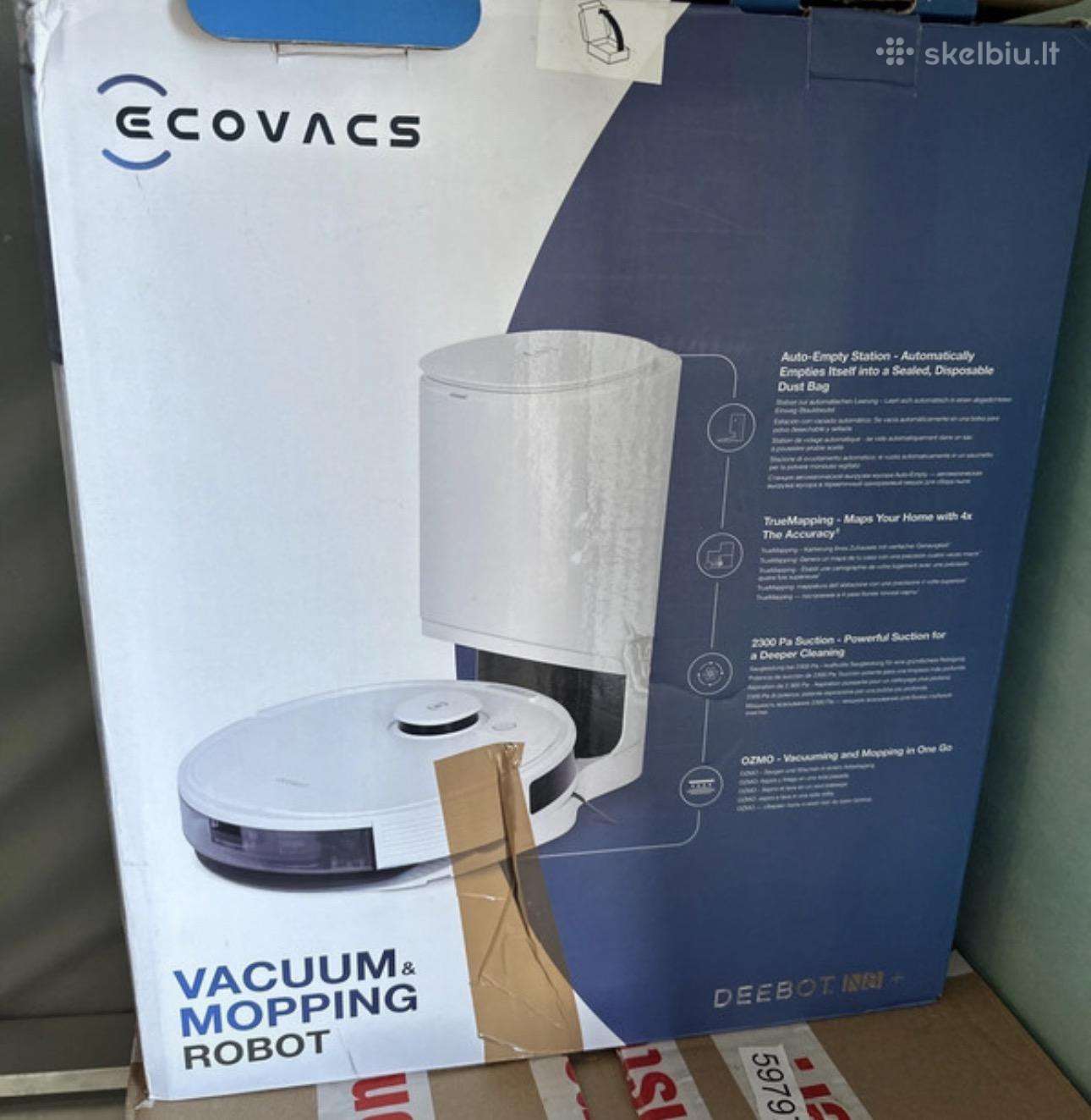 Ecovacs Deebot N8+ plaunantis robotas (garantija)