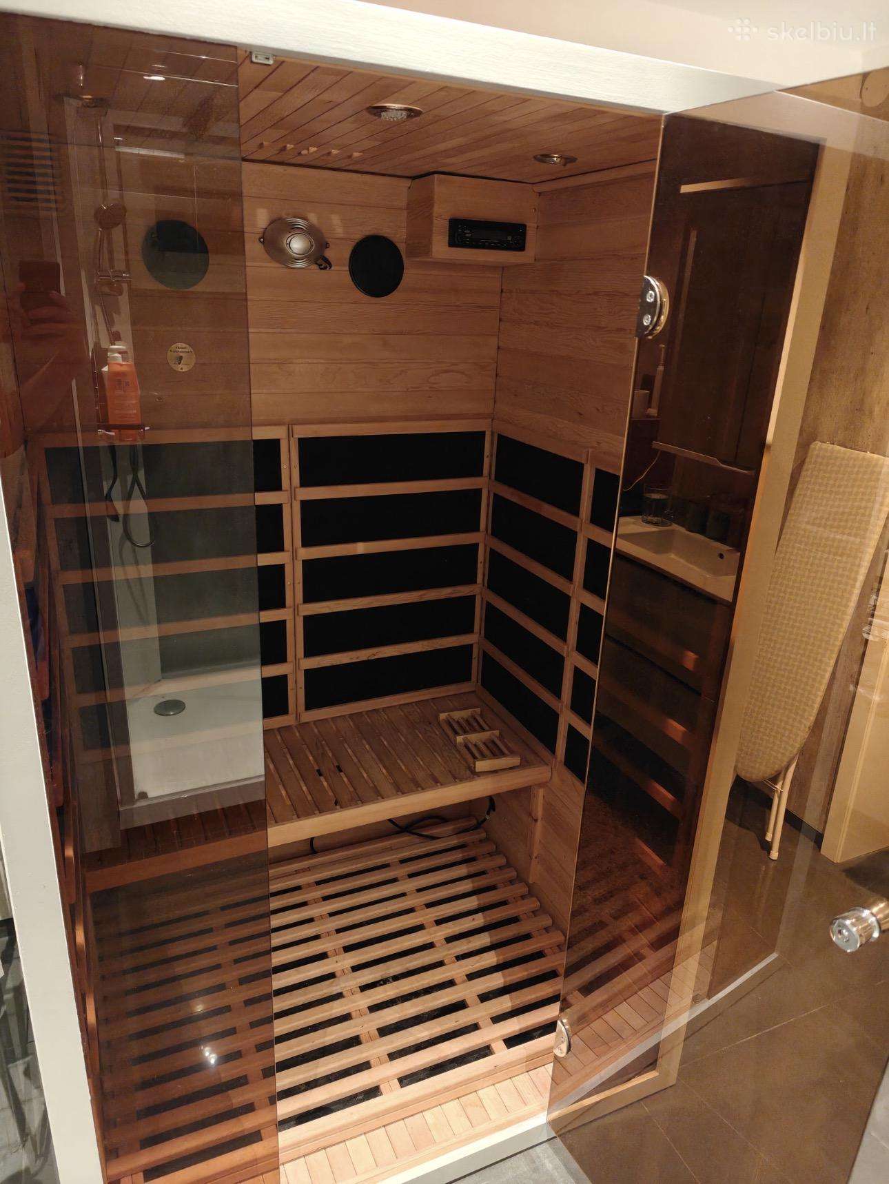 Infraraudonųjų spindulių sauna