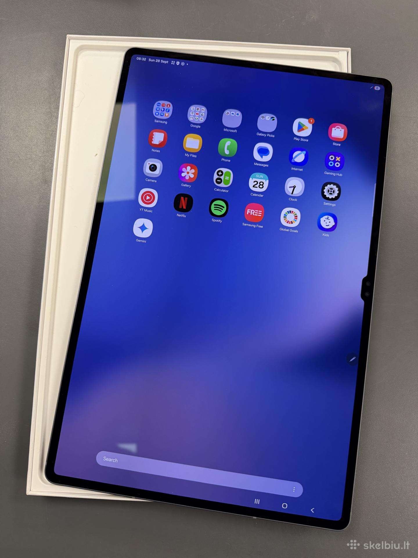 Samsung Tab s9 ultra su kaip naujas su garantija