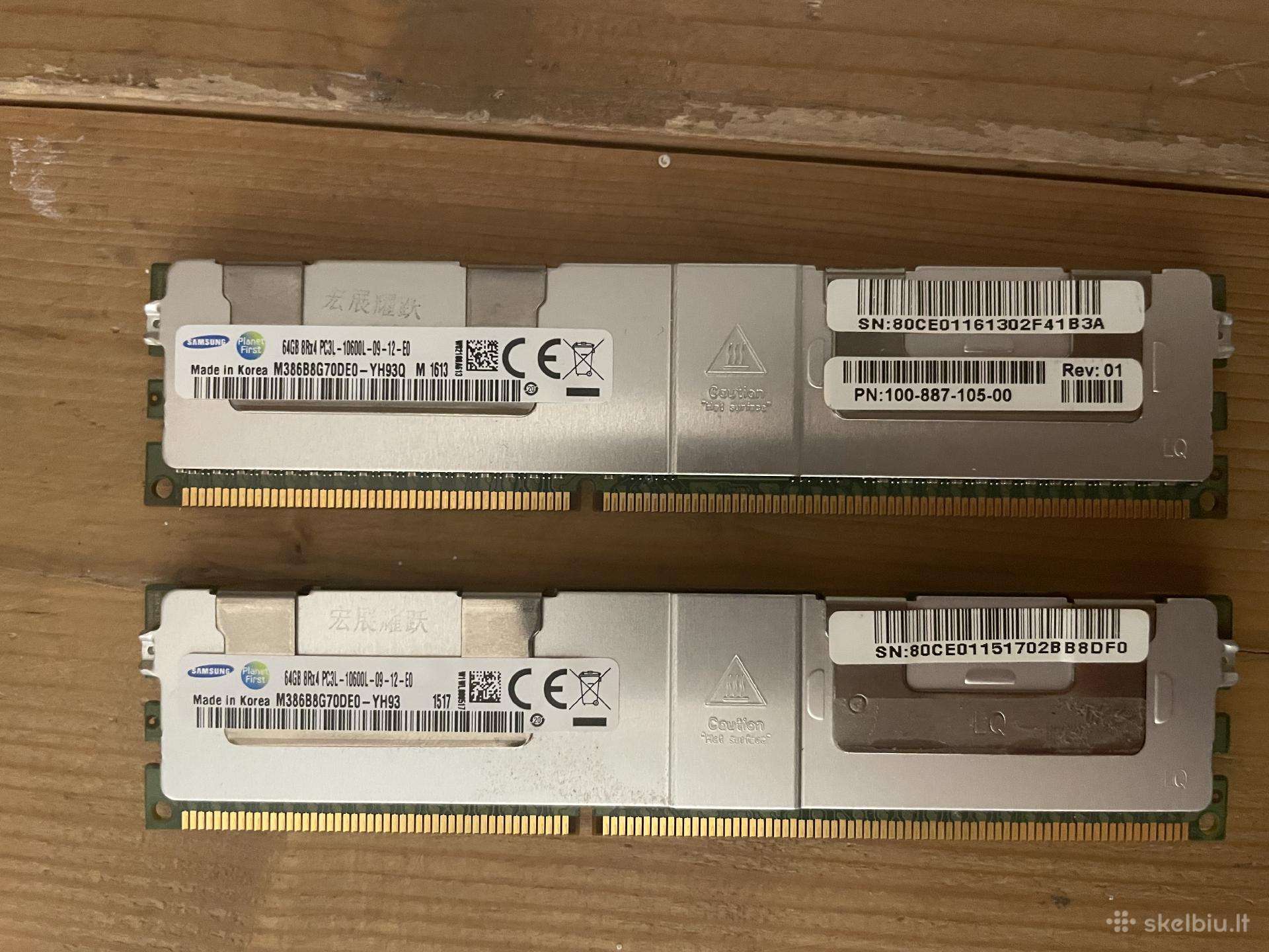 Ddr3 Ecc 256gb 4x64gb 1333