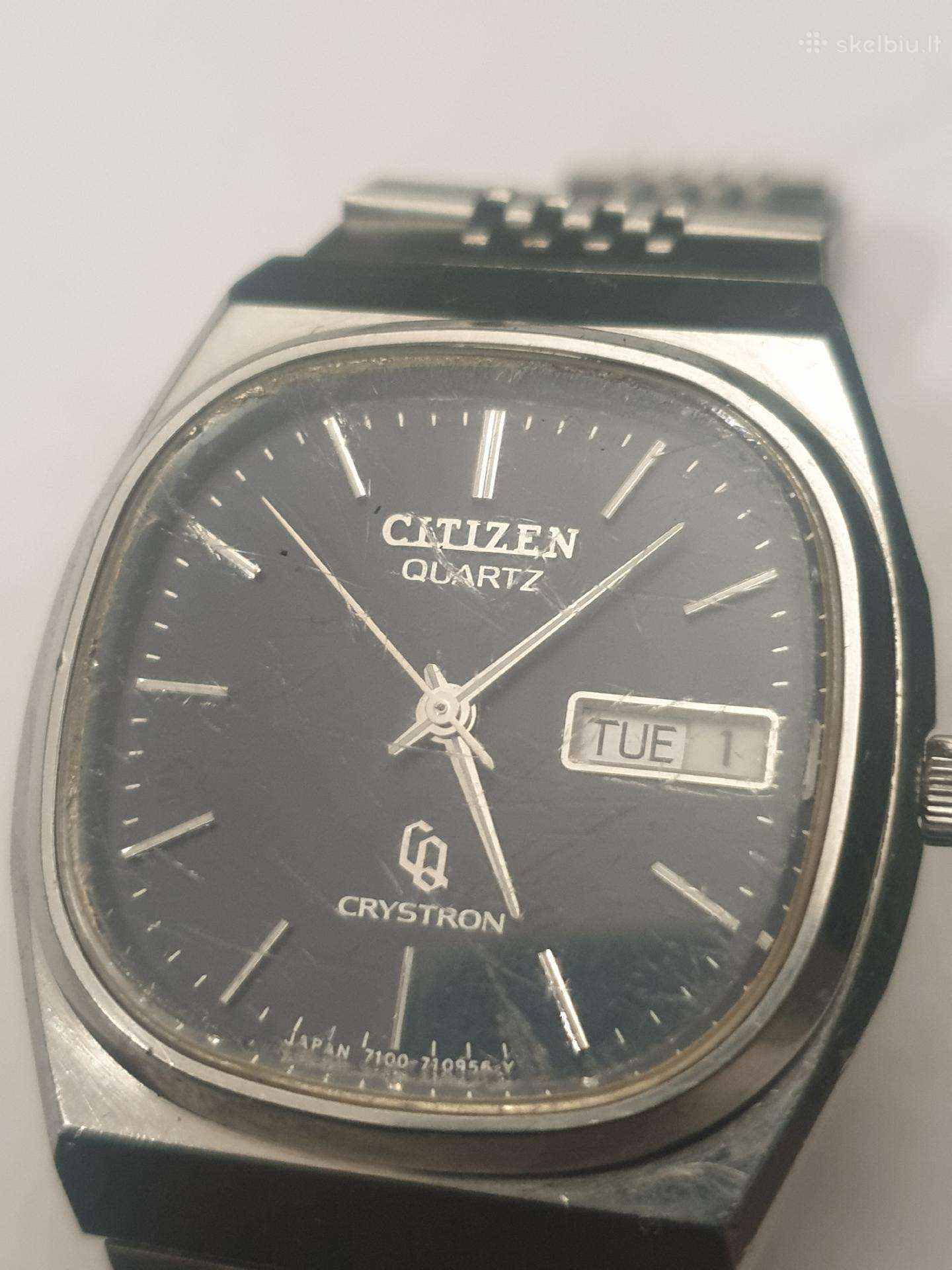 Citizen Quartz Crystron Japan