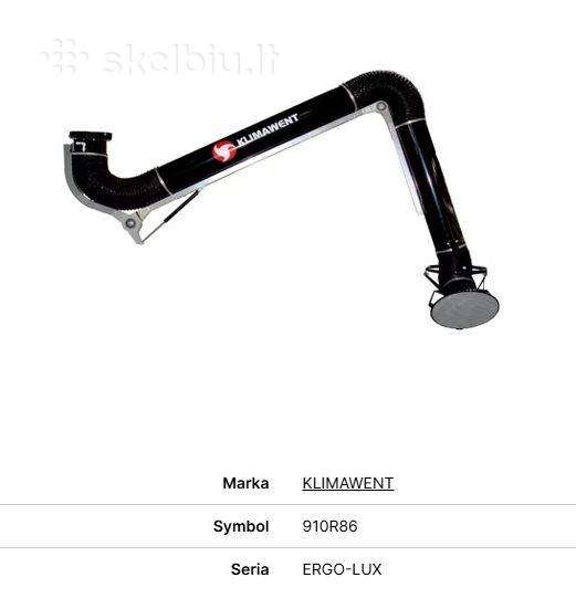 Ventiliavimo įranga Ergo Lux