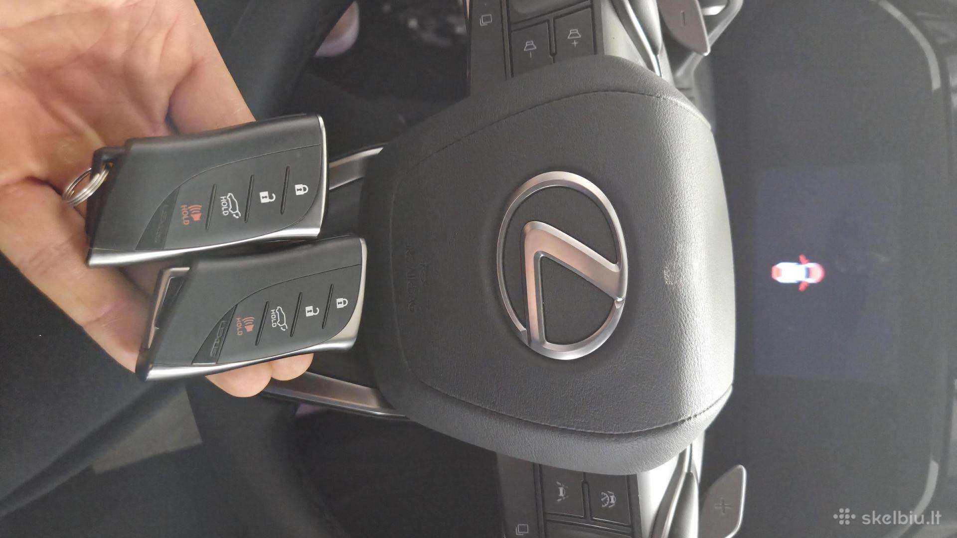 Raktai automobiliams, programavimas.