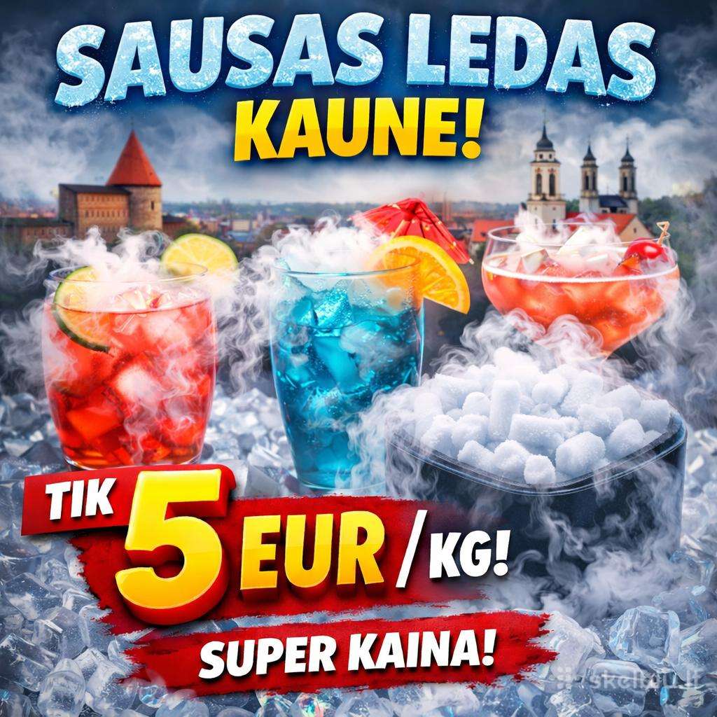 Sausas ledas Kaune