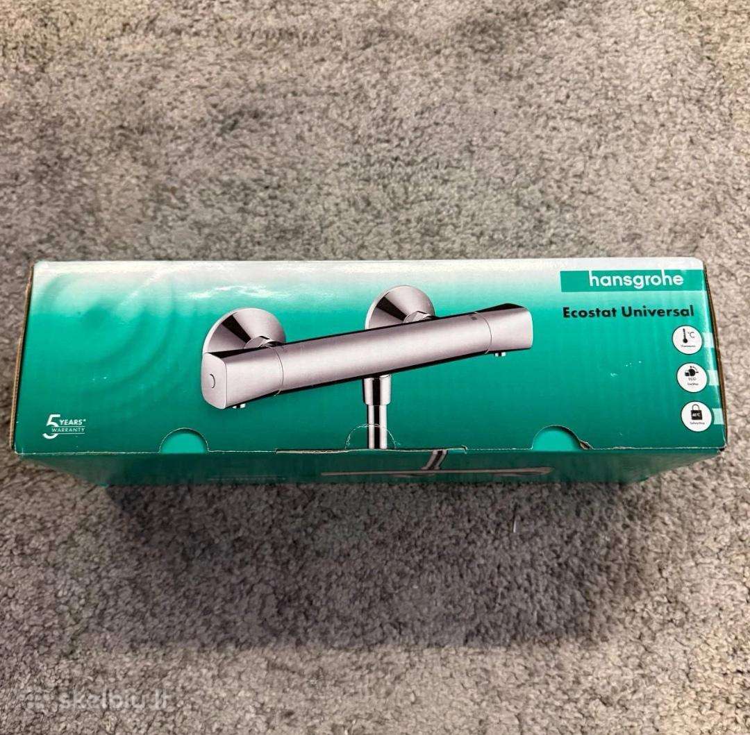 Naujas Hansgrohe termostatinis vandens maišytuvas
