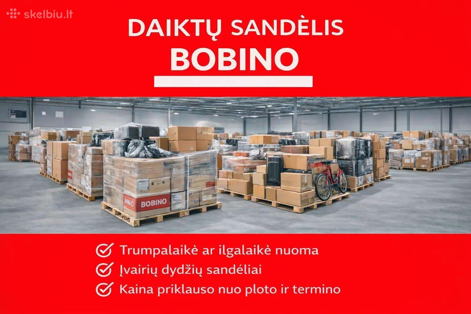 Trumpalaikė sandėlio nuoma Kaune