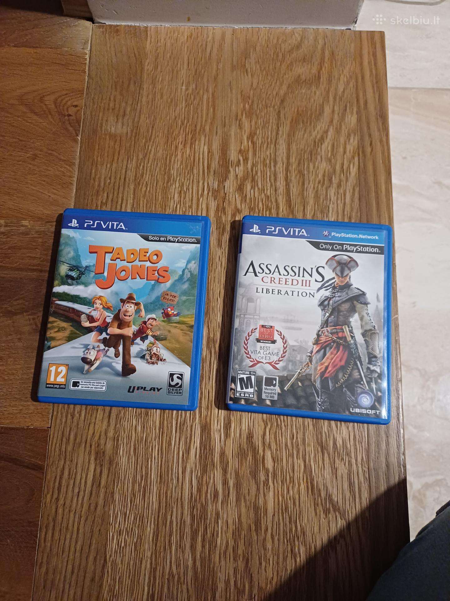 Ps vita zaidimai assasins tadeo jones
