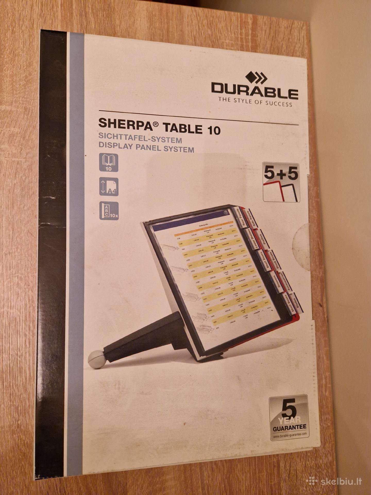 Aplankų dėklas Durable dokumentų stovas