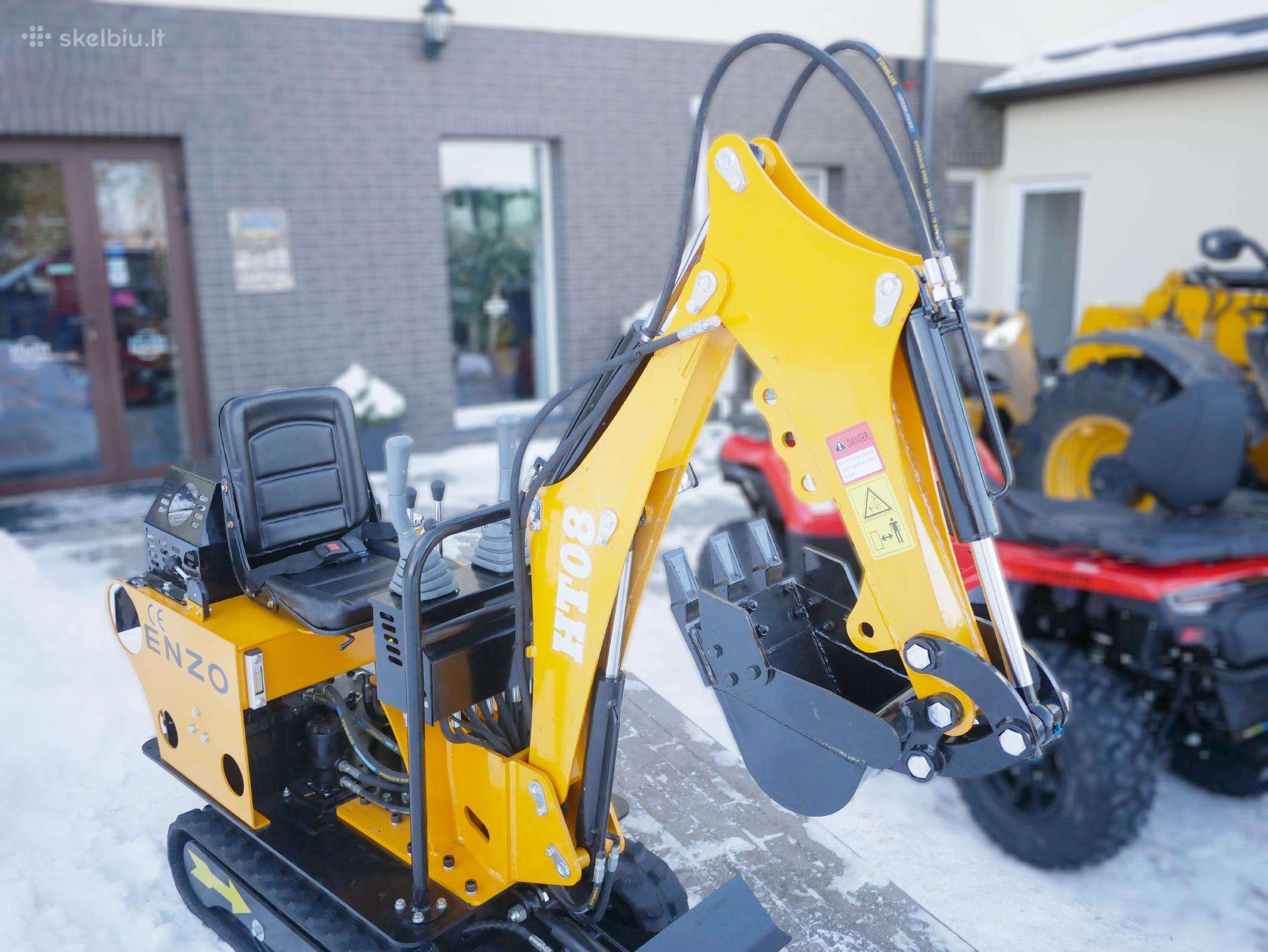 ENZO HT-08, мини-экскаваторы