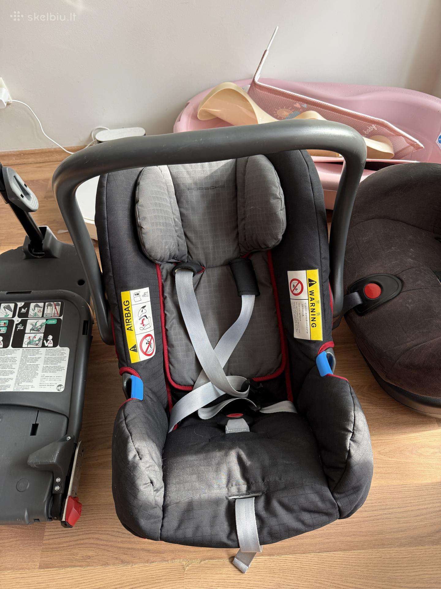 Automobilinė kėdutė Porsche su isofix