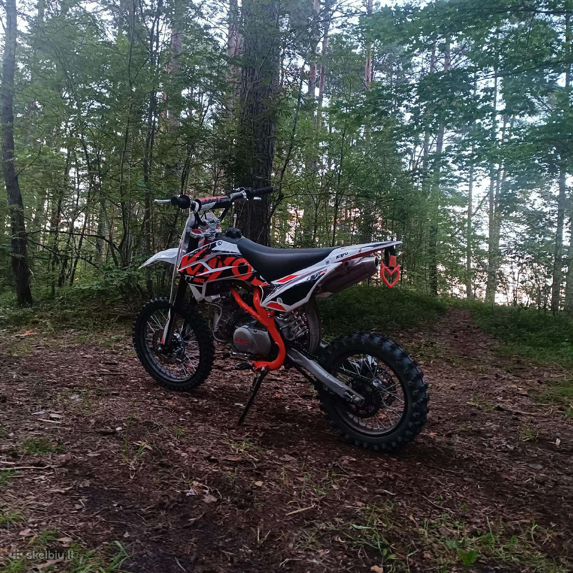 Parduodu krosinį motociklą kayo tt160