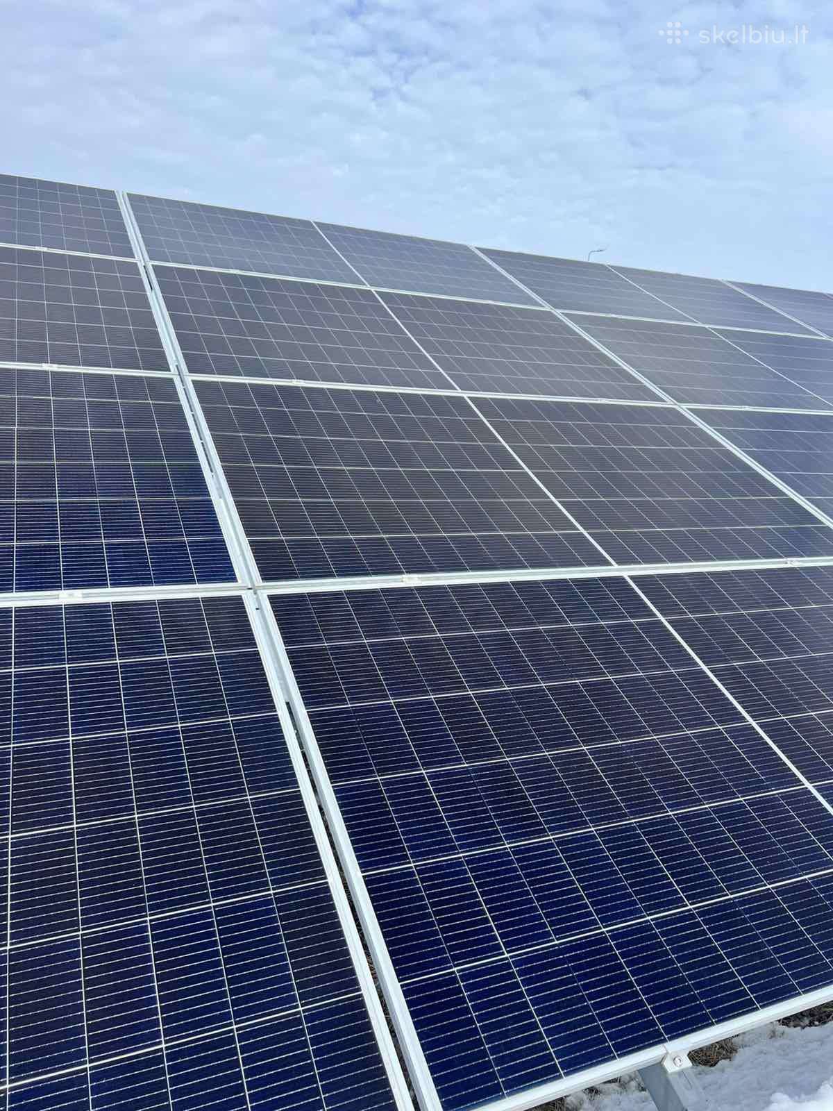 Saules modulis Trina 650w bifacial