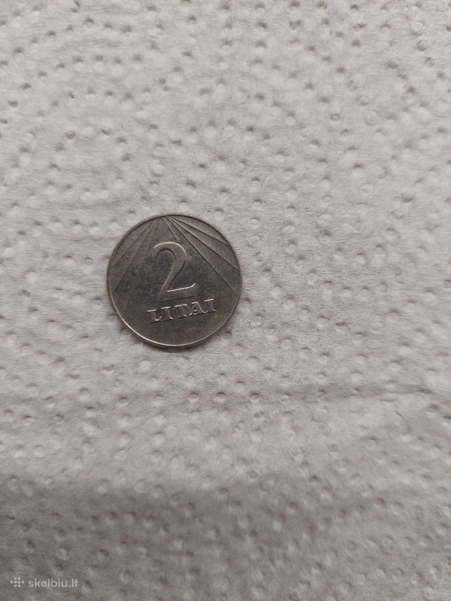 2 litai moneta