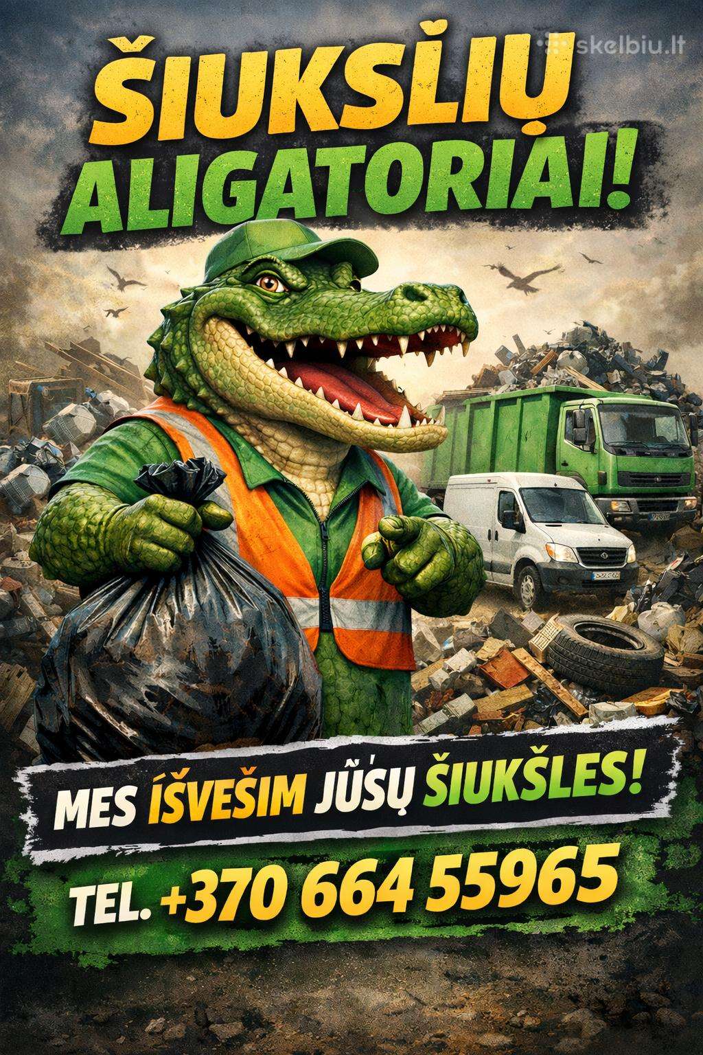 Šiukšlių Išvežimas , Griovimo Darbai