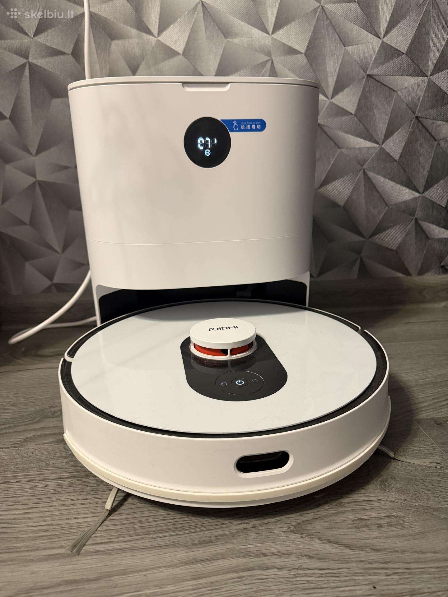 Dulkių siurblys - robotas Roidmi Eve Plus, baltas