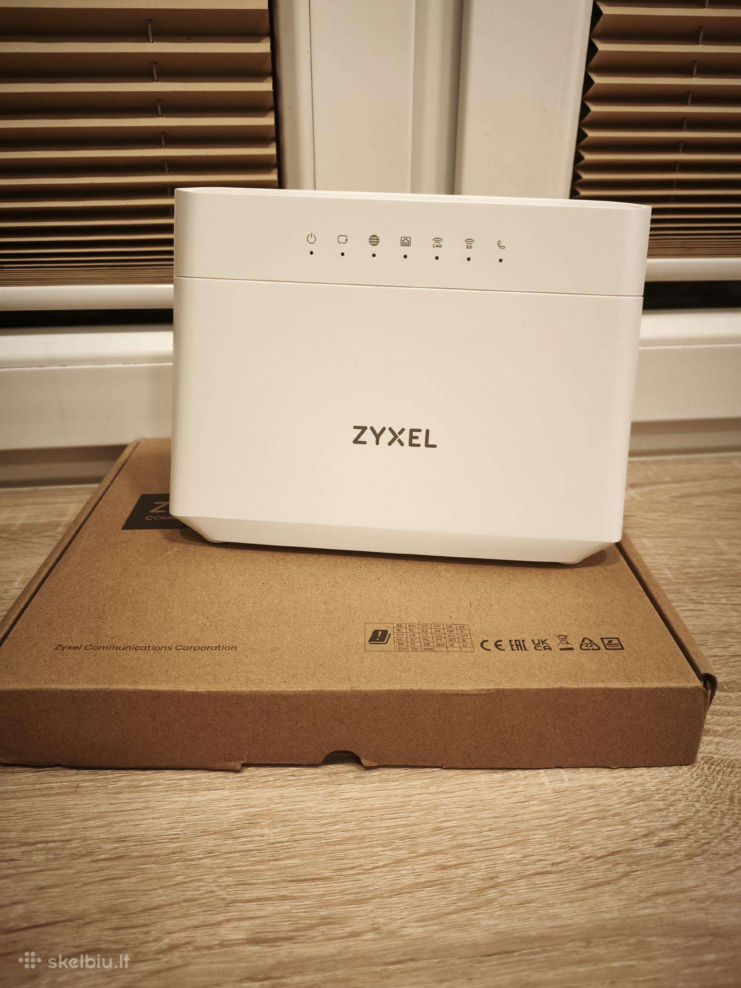 Naujas Zyxel Dx3301-to maršrutizatorius Wi-fi 6.