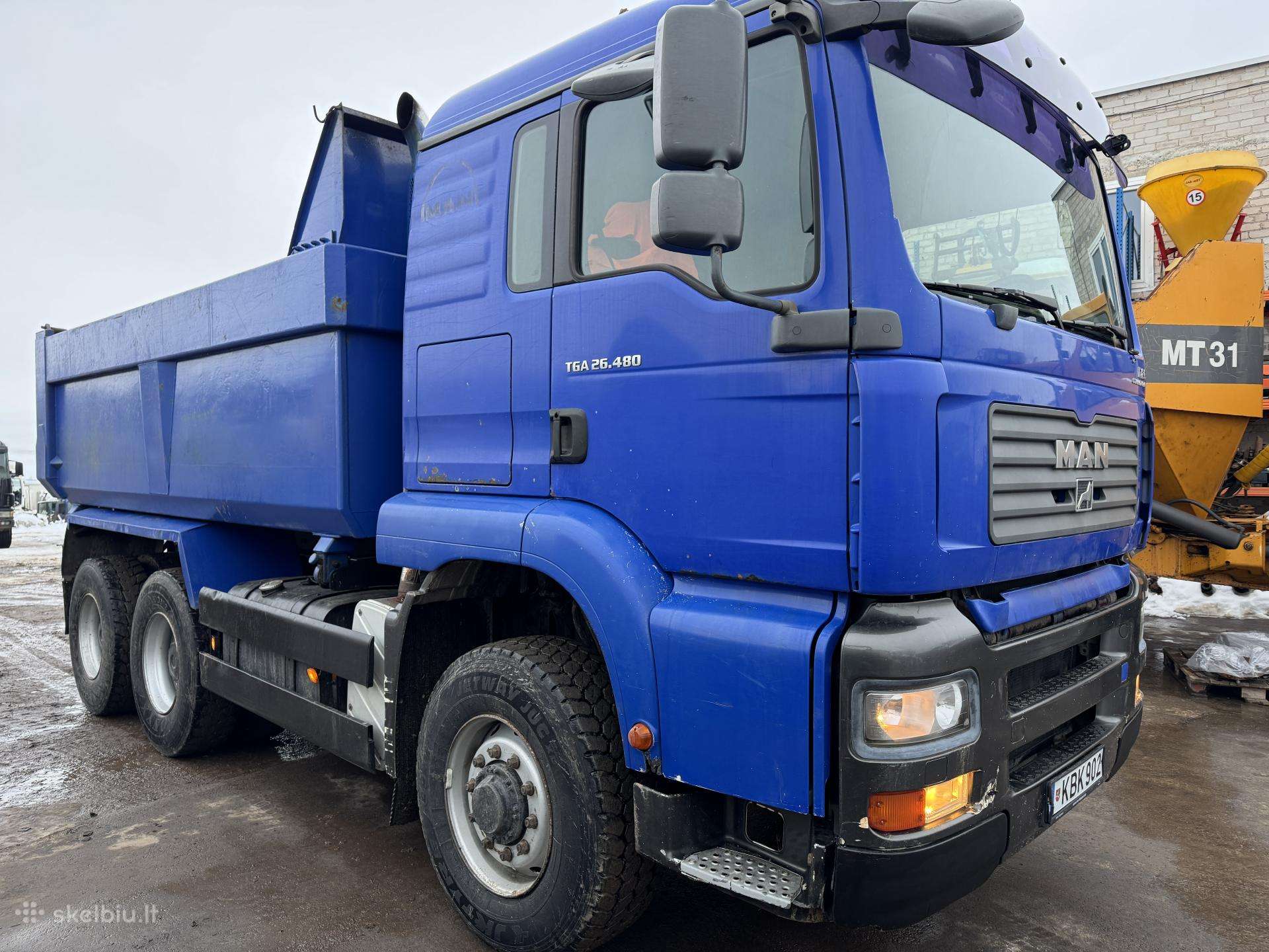 MAN MAN, dumpers / tippers