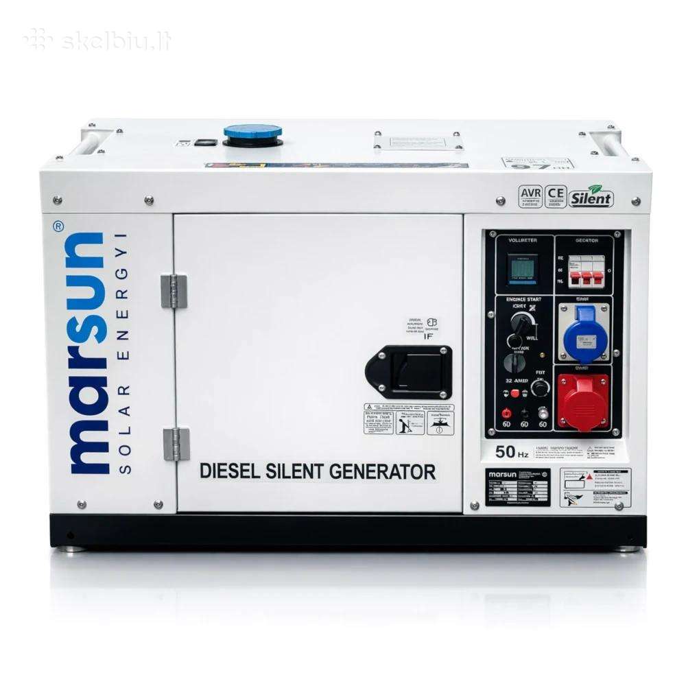 Marsun Mvd8000 generatorius – 8 kw, 3 fazių, dyzel