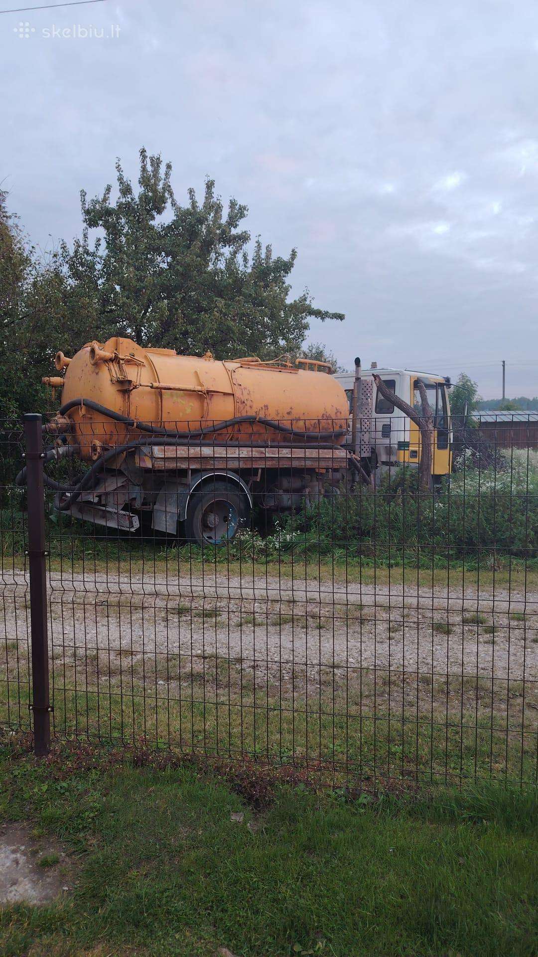 Buitinių nuotekų, fekalijų, išvežimas