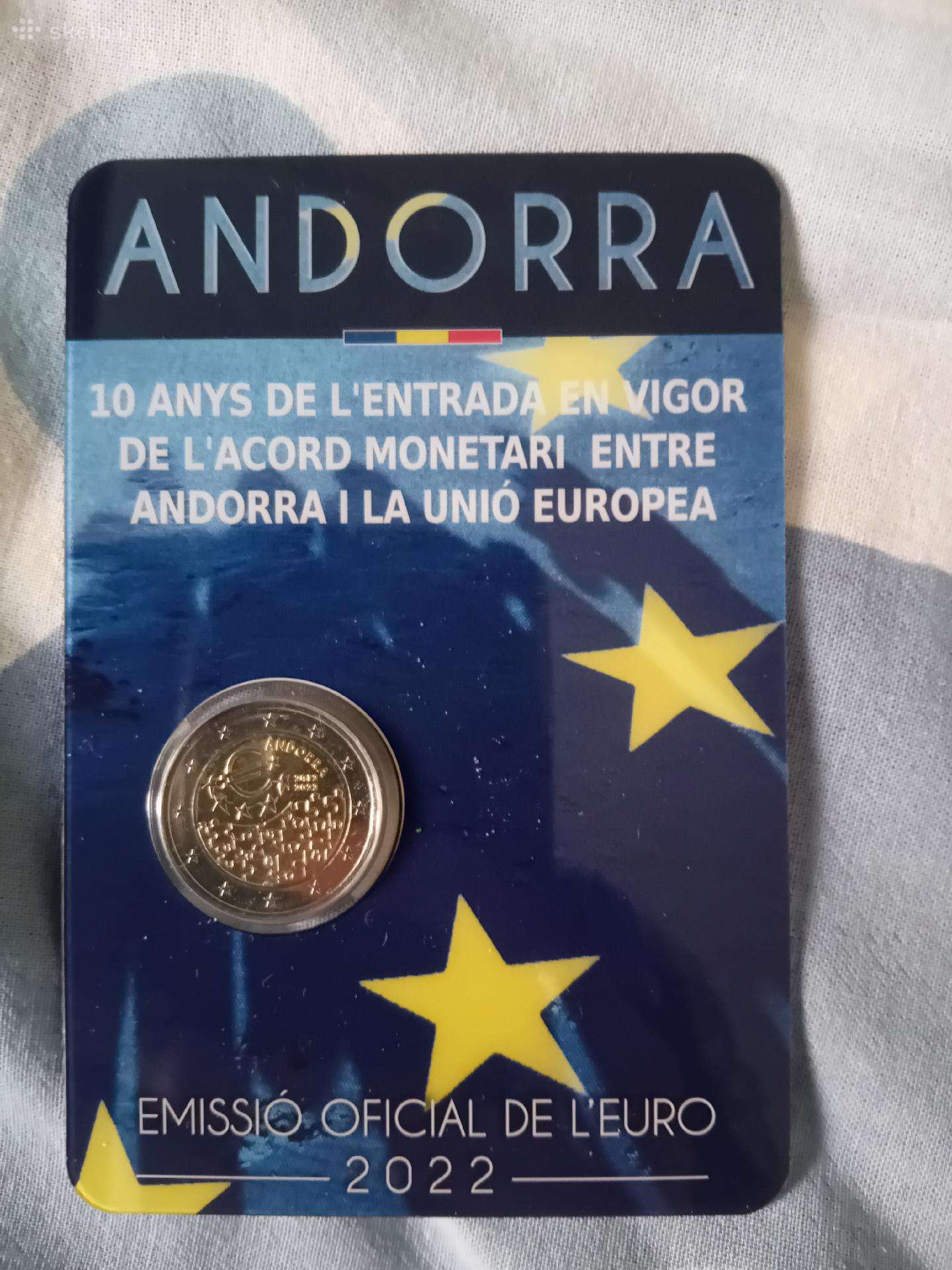 2 eurų proginės moneta Bu