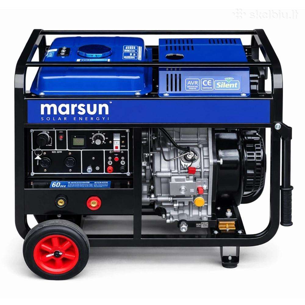 Mvb6000 trifazis 6 kw kaip atsarginis maitinimas