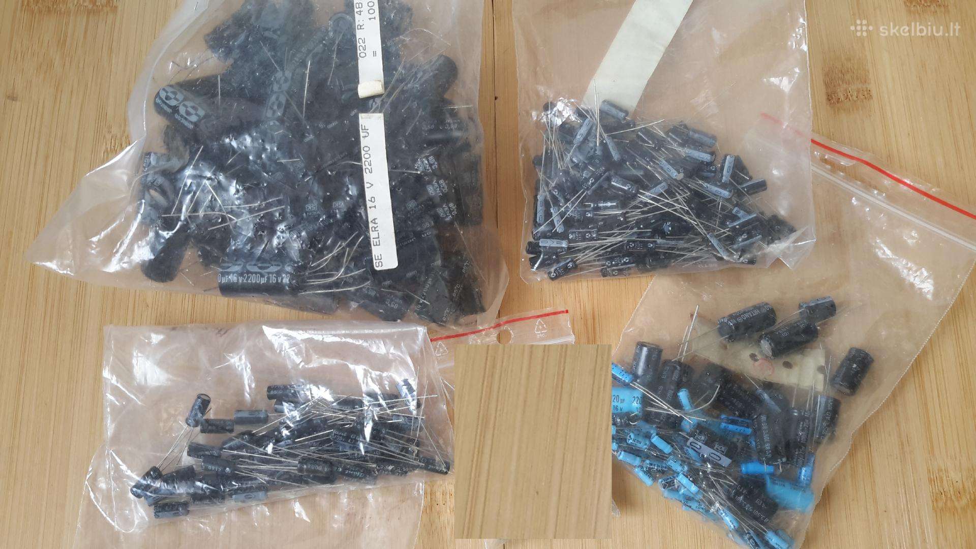 Elektrolitiniai kondensatoriai