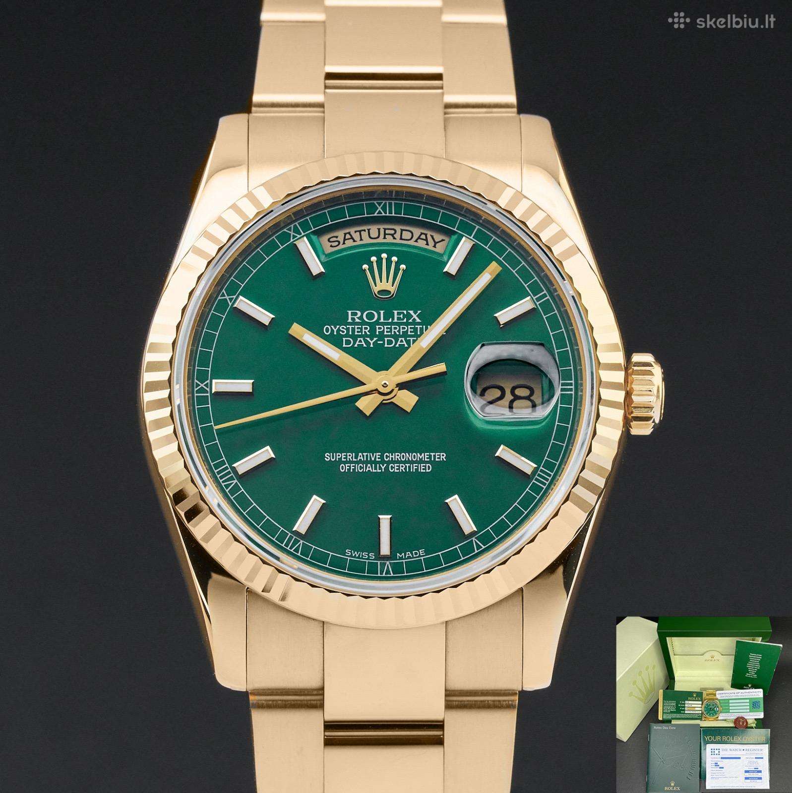 Rolex day date 36 gold