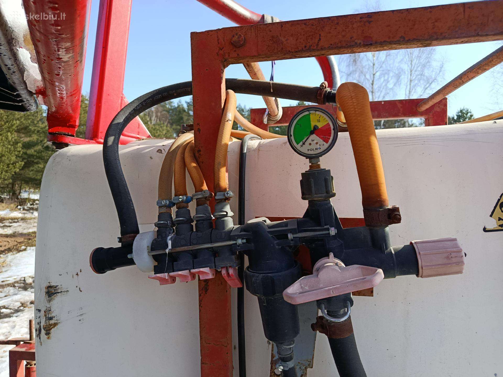 Jar-Met, sprayers