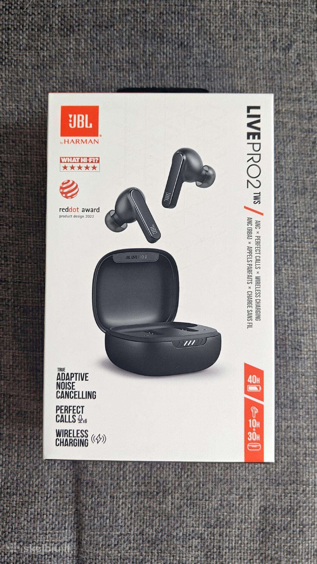 Jbl Live Pro 2 Tws Black Anc ausinės