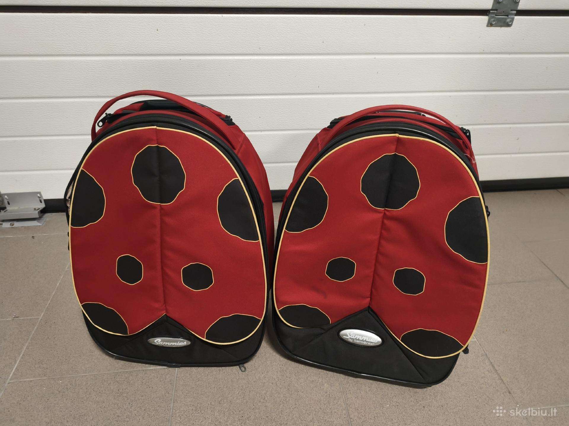 Samsonite vaikiškų lagaminų/kuprinių rinkinys