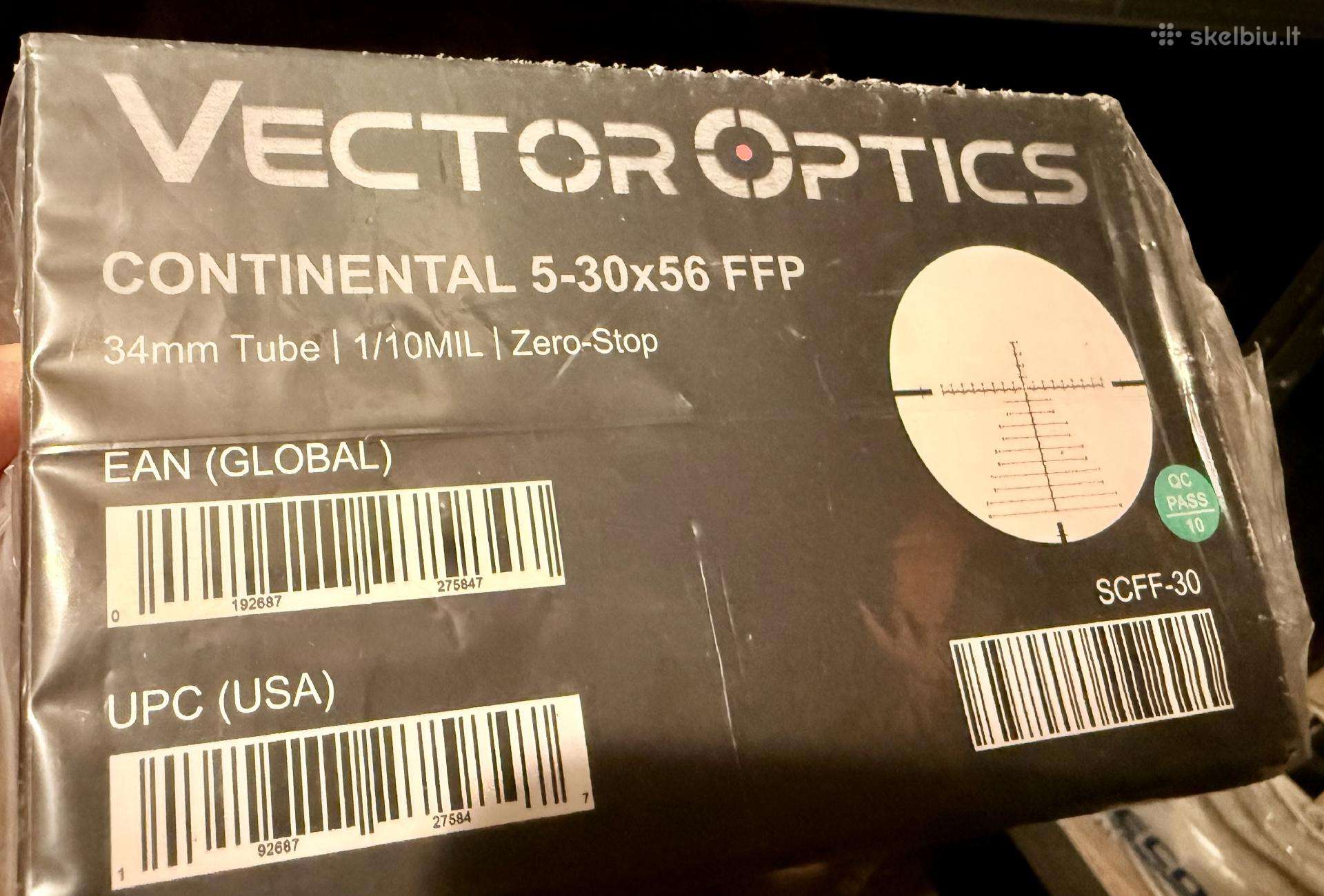 Vector Optics Scff-30 Continental x6 5-30x56ffp